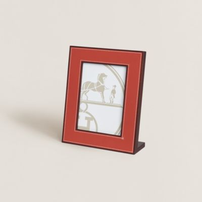 HERMES　フォトフレーム　ウッド&レザー HERMES フォトフレーム ウッド&レザー HERMES フォトフレーム ウッド